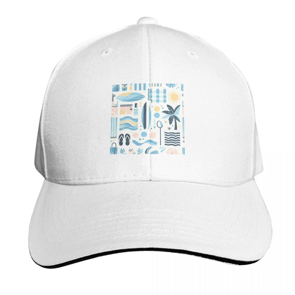 Beachlove Pattern Baseball Cap Golf Cap Beach Outing Anime Thermal Visor Golf Women Unisexs