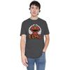Sesame Street Unisex Adult Elmo Heather T-Shirt
