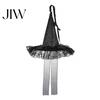 Halloween Witch Hat Decorations Hanging Decor, Spider Web Ribbon Prop Spooky Party Streamers for Party, Dark Wizard Costume Accessory Masquerade