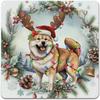 Christmas Metal Wall Art for Home Living Room Kitchen Decor