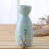 Restaurant decoration Decorative sashimi Salmon garnish bottle Dry ice small pot ice cup Wine bottle Japanese creative ceramics