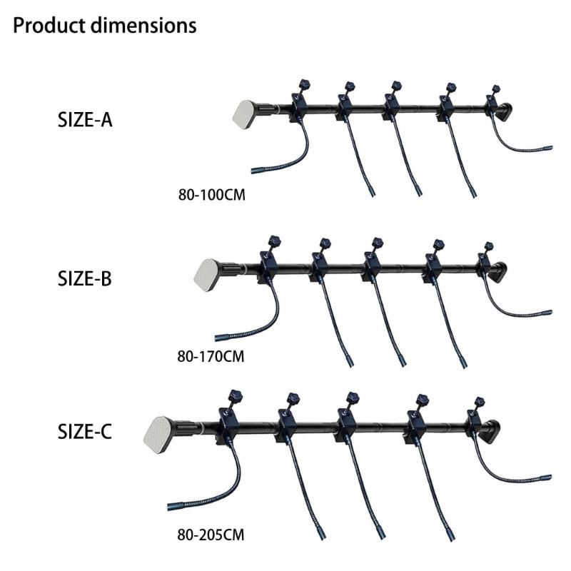 Christmas Decorative 5 Position Stretch Clothes rack For Holiday Vegetations Wreaths Indoor Decorations