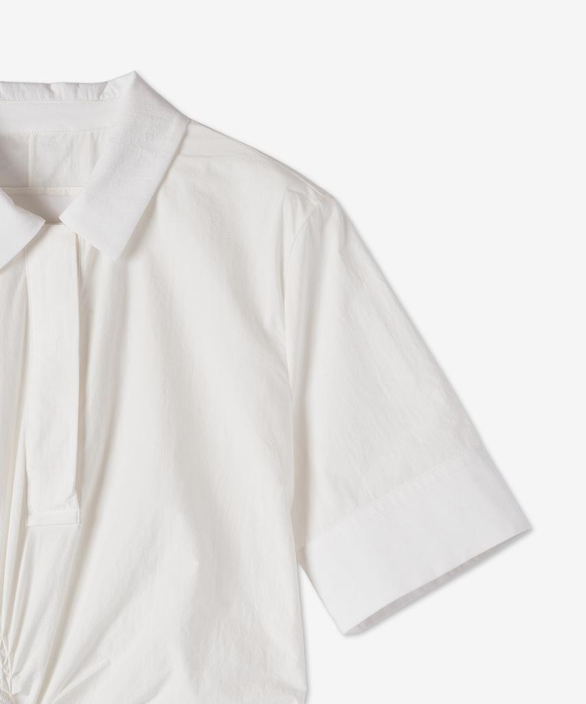 Jil Sander Lucid Shirt Midi Dress - White / Jswu505280Wu248000101