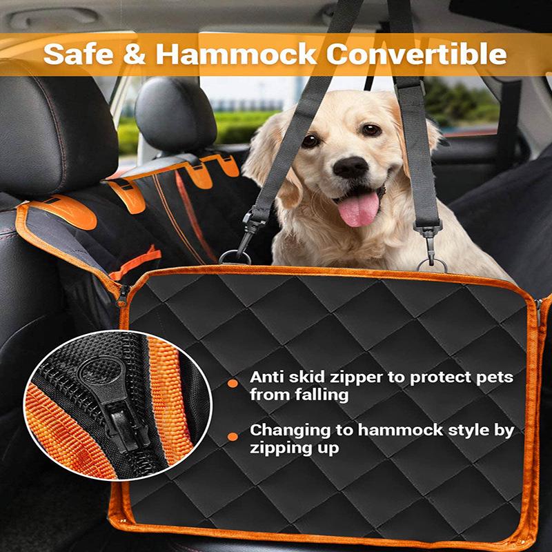 Waterproof Dog Car Seat Cover - Anti-Scratch & Anti-Urine Pet Travel Cushion