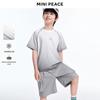 MiniPeace Boys' Gradient Cooling Quick-Dry Short Sleeve T-Shirt