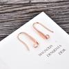 DIY European & American Electroplated Gold U-Shape Ear Hooks for Women - Jewelry Accessories