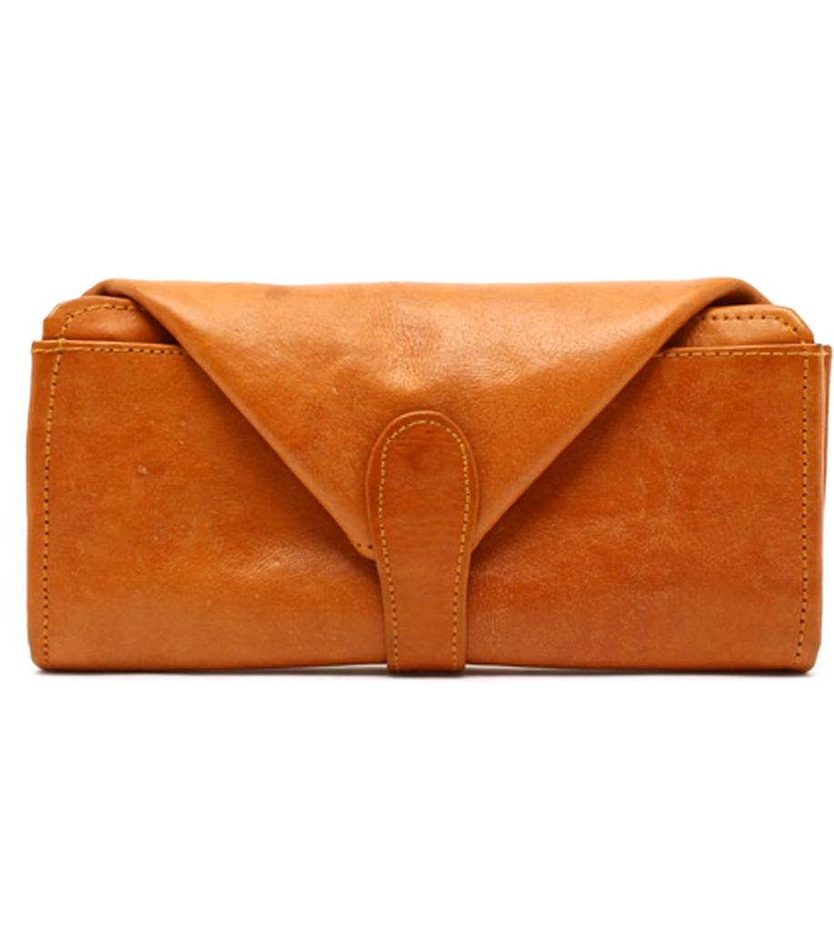 ZUCCHERO Damen Langbörse, Große Kapazität, Echtes Leder, Rindsleder, Zucchero 47622