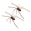 1/2Pcs Magnetic 3D Spider Decoration Scary Realistic Giant Spider Halloween Prank Props Garage Door Mailbox Locker Refrigerator Magnet Fake Spider