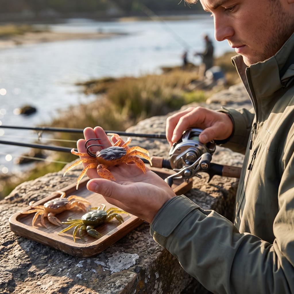 Sinking Soft Crab for Long Casting - Realistic Fishing for and
