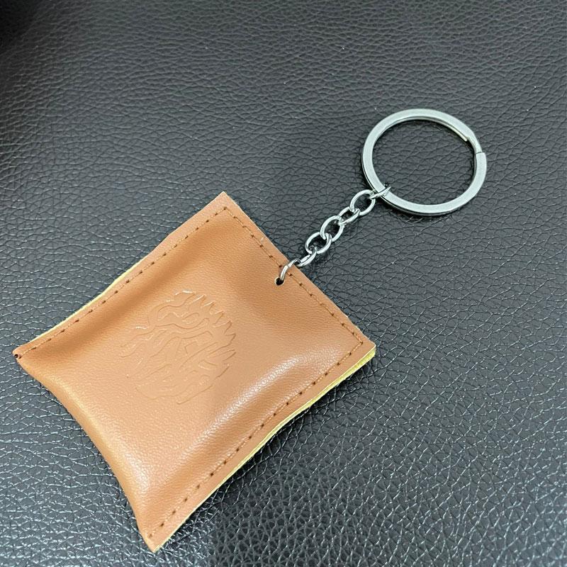Tehillim Je shema yisrael leather keychians