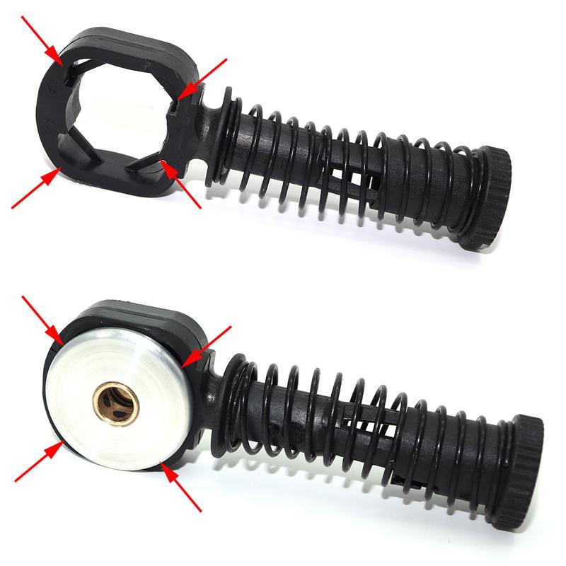 For VW Golf MK3 1H 1993 1994-1999 8MM 10MM MT Gear Shift Cable Linkage Rod Shifter Pivot Bushing W/ Lock Washer Clip Repair Kit