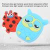 4PCS Cute Animal Shape Tennis Racket Shock Absorber Silicone Tennis Racket Dampener  Tennis Practice