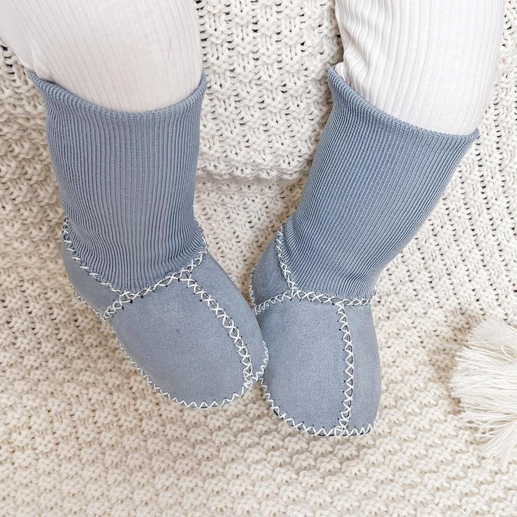 Newborn Non-slip Anti-wool Soft Sole Baby Toddler Shoes for Boys & Girls