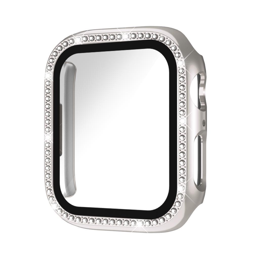 Apple S10 Diamond iWatch Protective Case with Integrated Tempered Film