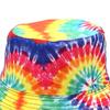 Sun Hat Tie-die Printed Reversible Double-sided Men and Women Bucket Hats for Hunting