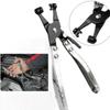 Car Hose Clamp Pliers Auto Water Pipe Removal Swivel Tools Wire Long Reach Hose Clamp Pliers for Fuel Oil Water Hose Hand Tool