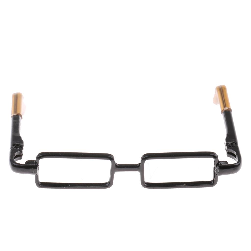 Square Frame Doll Alloy Glasses Eye Wear Outfit for 1 4 BJD Dolls Blythe Dolls Accessories Dress Up