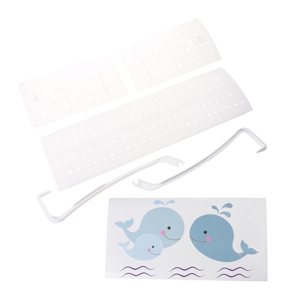 Adjustable Air Conditioning Wind Deflector 16.5x52cm Plastic Air Conditioning Baffle Wind Deflector Plastic Texture