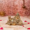 God Kuber Statue For Vastu Brass Kuber Idol, Religious, Gold, Brass, Model 2