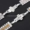 Stainless Steel Watch Strap for Omega Curved End Bracelet Metal Wristband 18mm 20mm 22mm Band Women Bracelet Watch Accessories