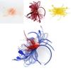 Grande Fascinator per Capelli con Piume, Cerchietto per Matrimoni ed Eventi Speciali