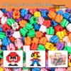 Cross-Border Micro Building Block Toy Set for Students, Small Particle Loose Parts
