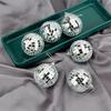 M-Modern-Mirror Disco Ball Set - Silver Disco Party Decoration Easy To Hang Suitable For, Wedding, Home Party Decoration