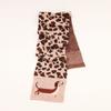 Autumn and winter leopard print dachshund dog cashmere scarf atmosphere female versatile soft waxy thickened warm shawl scarf