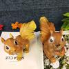 Simulation Squirrel Resin Crafts Ornaments Cute Animal Gardening Potted Ornaments