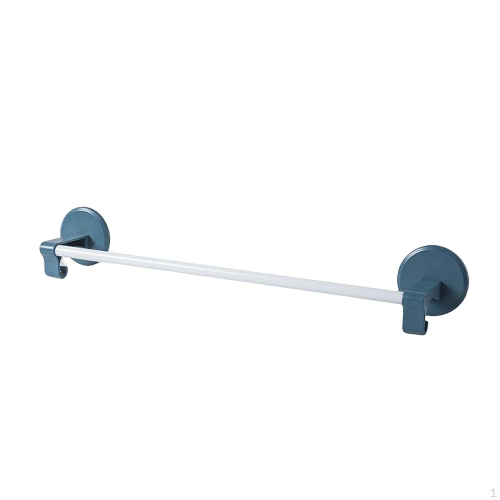 

Bathroom Towel Bar Multifunctional Single Layer Hardware holder Shelf for синій