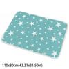 Cotton Material Portable Changing Pad Foldable Design Reusable Pad  Travel Use