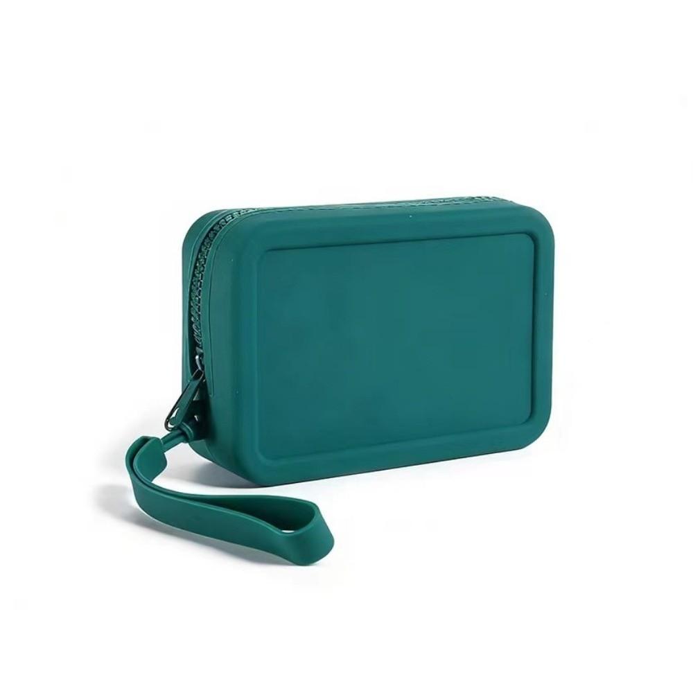 Silicone Cosmetic Makeup Bag Waterproof Storage Bag Wallet Toiletries Handbag  Holiday Gift
