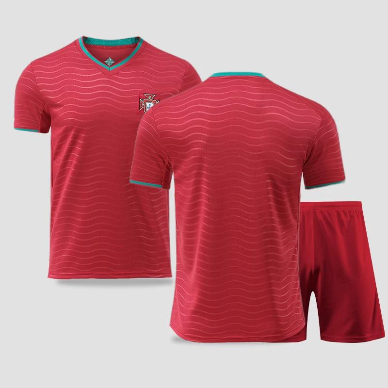 2627 Portugal Jersey Red with Team Badge XL