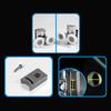 Upper Lower Wheel Hardware Home Runners Supplies Top 23mm Accessories Bathroom Bottom Parts Silver Slide Roller