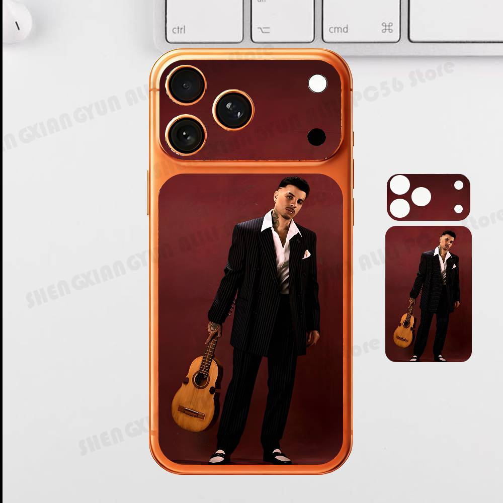

Singer R-Rauw A-Alejandro For IPhone 17 Pro ProMax Full Back Cover Decal Wrap Skin Rear Protective Sticker Film iPhone17pro