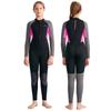 2.5mm Neoprene Kids Full Wetsuit Girls Diving Surfing Swimming Warmth Protection Youth Size 8-16