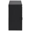 6 Tier Jewelry Box with Mirror and Lock Black