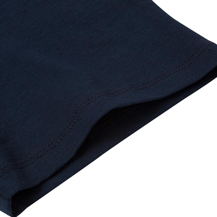 Timberland Short Sleeve Outdoor Breathable Loose Dark T-Shirt Men Tops Denim A6DKU-Z02