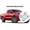 ABS Chrome Door Handle Covers and Tailgate Cover with Keyhole for 97-03 Ford F-150 2DR / 97-00 Ford F-250 2DR with 2 Keyholes