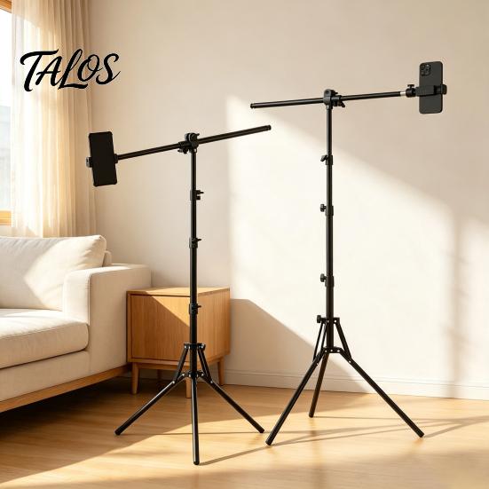 Mannequin Head Support 0.5/1.6M Stand, Height Adjustable Wig Stand Tripod for Cosmetology, Hairdressing Training, Styling Cosmetology Practice