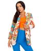 2023 Women's Colorful Pattern Suit Jacket