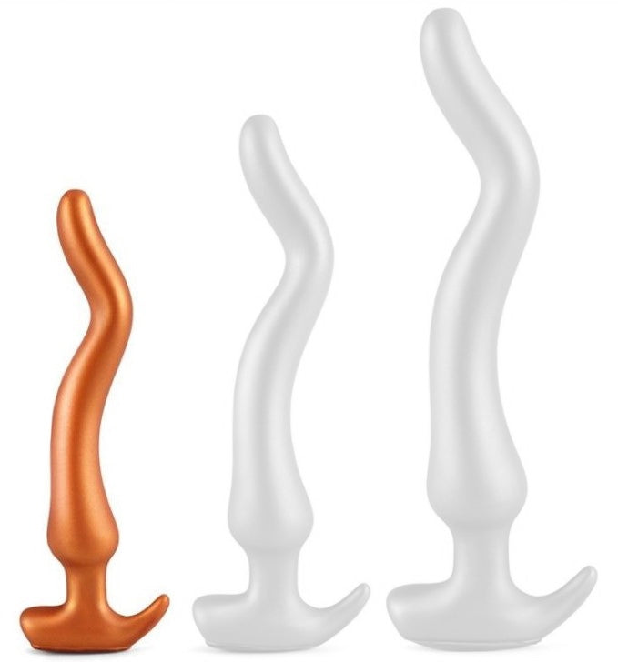 Plug long Noth Curve S 25 x 4 cm - TheAssGasm - PLUG ANAL SILICONE