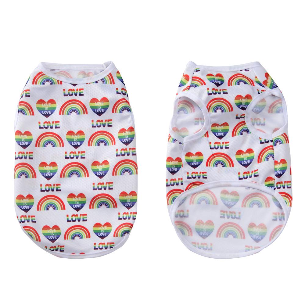 Summer Pet Dog Clothes For Small Medium Dogs Cats Cool Breathable T-shirt Puppy Vest Cat Shirt Apparel Chihuahua Yorkies Costume