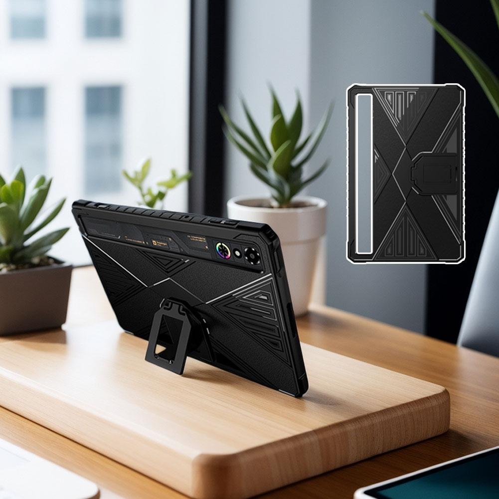 TPU Tablet Protective Case with Stand Shockproof Back Soft Magic Cover Pro Anti-Scratch Cover R S8U9