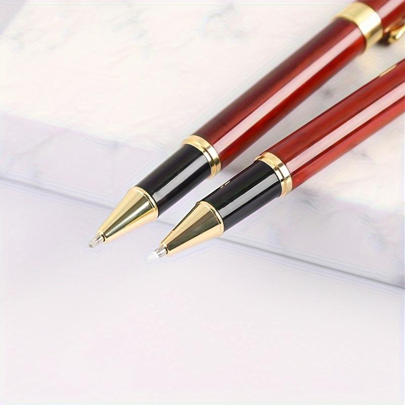 Retro Style Metal 0.7mm Signature Pen, Office Culture Ballpoint Pen, Student Writing Pen