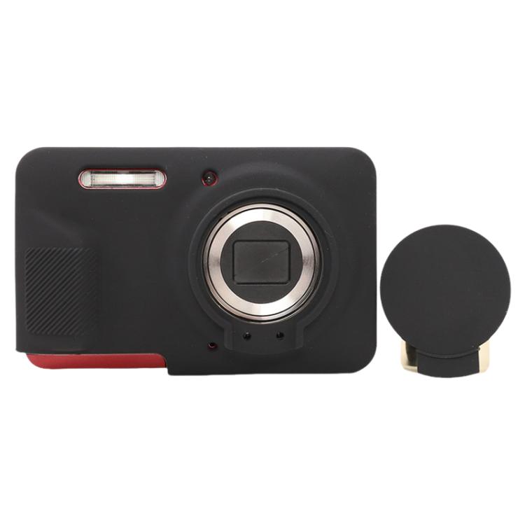 

Глянцевый мягкий силиконовый защитный чехол For Kodak Pixpro FZ55 чёрный