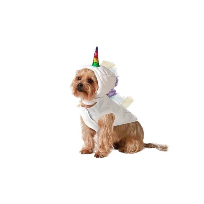 Déguisement Pour Chien - BigBuy Pets - Licorne - Taille L - Multicolore