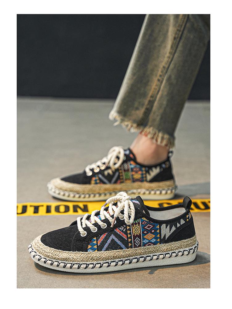 2025 Men's Summer Breathable Slip-On Canvas Sneakers