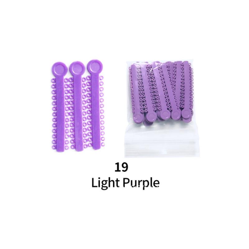 1040 Uds/40 Varillas De Ligadura Elástica De Ortodoncia Dental Bandas Coloridas Anillos Elásticos De Látex Para Soportes Herrami