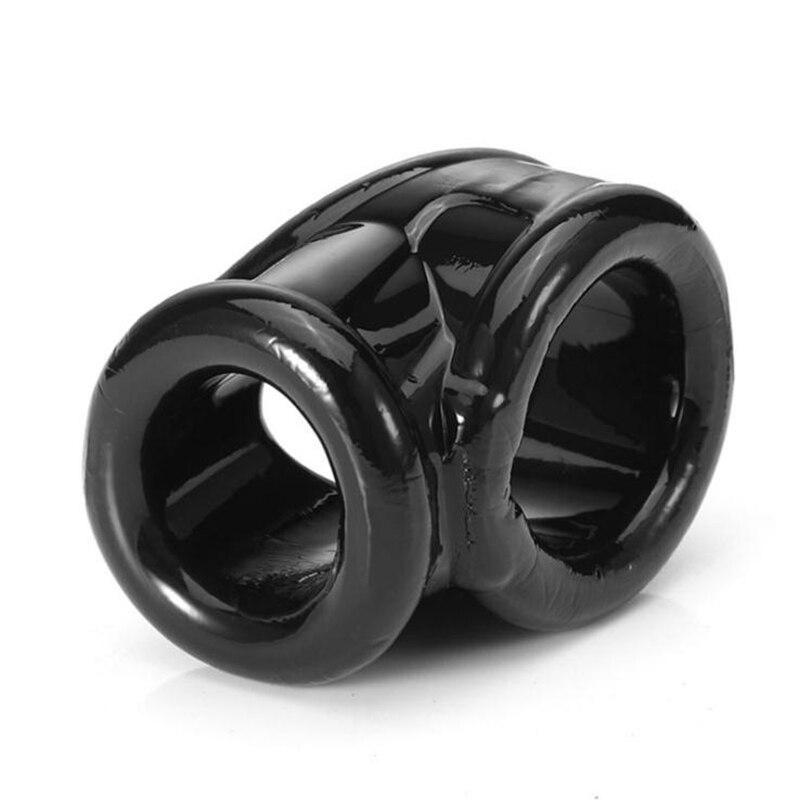 Delay Elastic Cock Ring Scrotum Sleeve